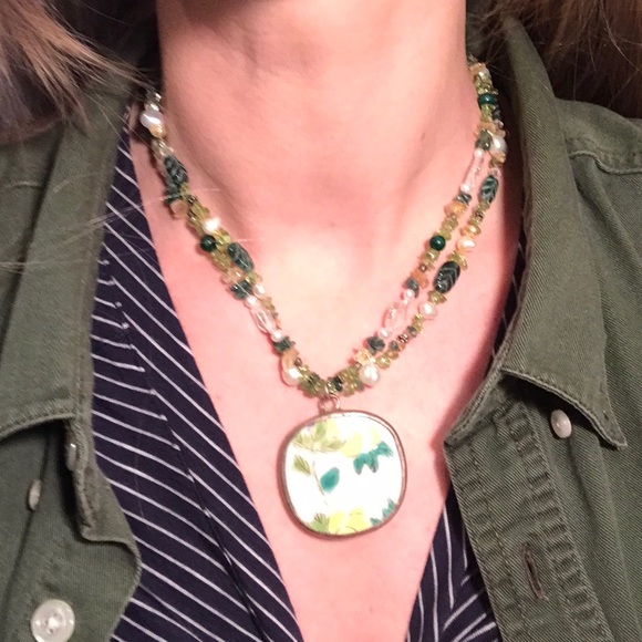 Ceramic necklace - Picture 6 of 6